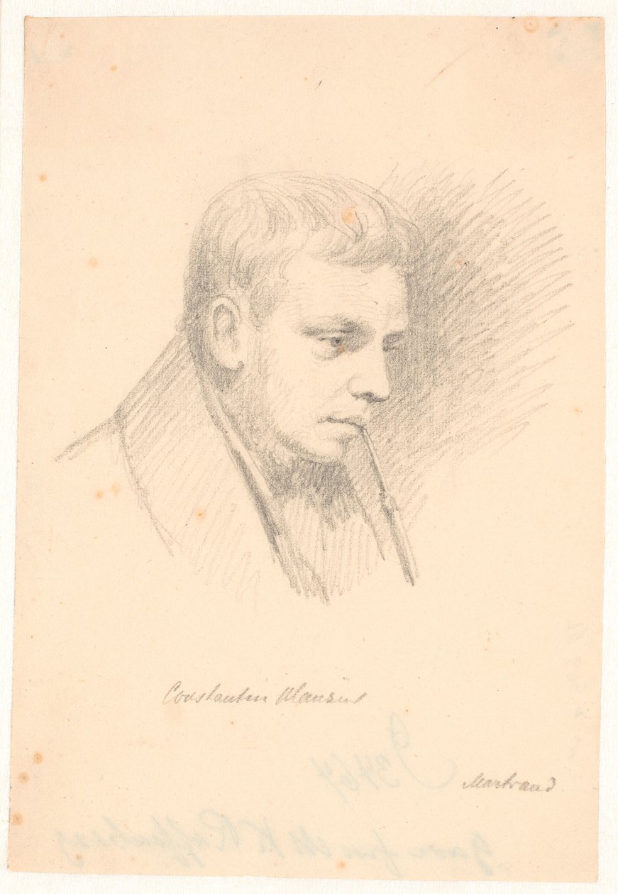 Portræt af Constantin Hansen af Wilhelm Marstrand