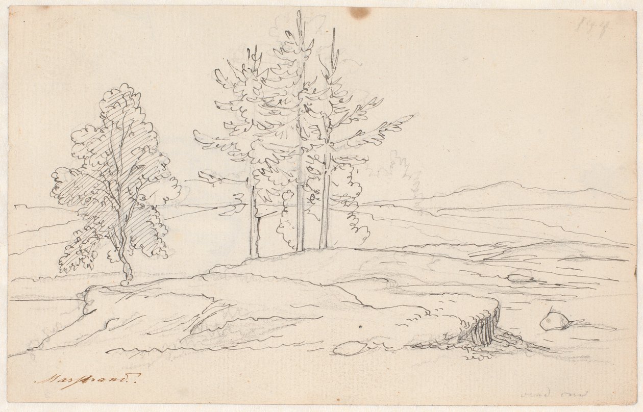 Svensk landskab af Wilhelm Marstrand