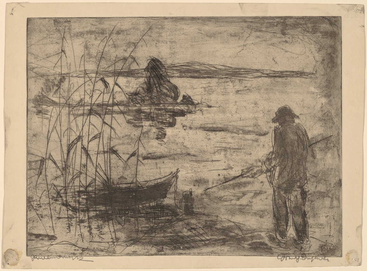 Fiskeri på Havel-floden af Wilhelm Oesterle