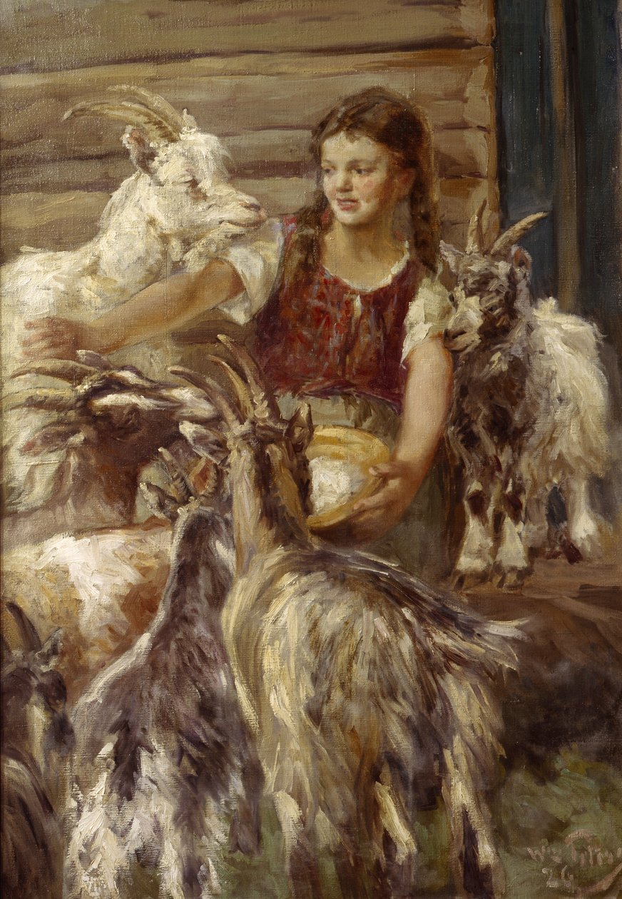 At fodre gederne af Wilhelm Peters