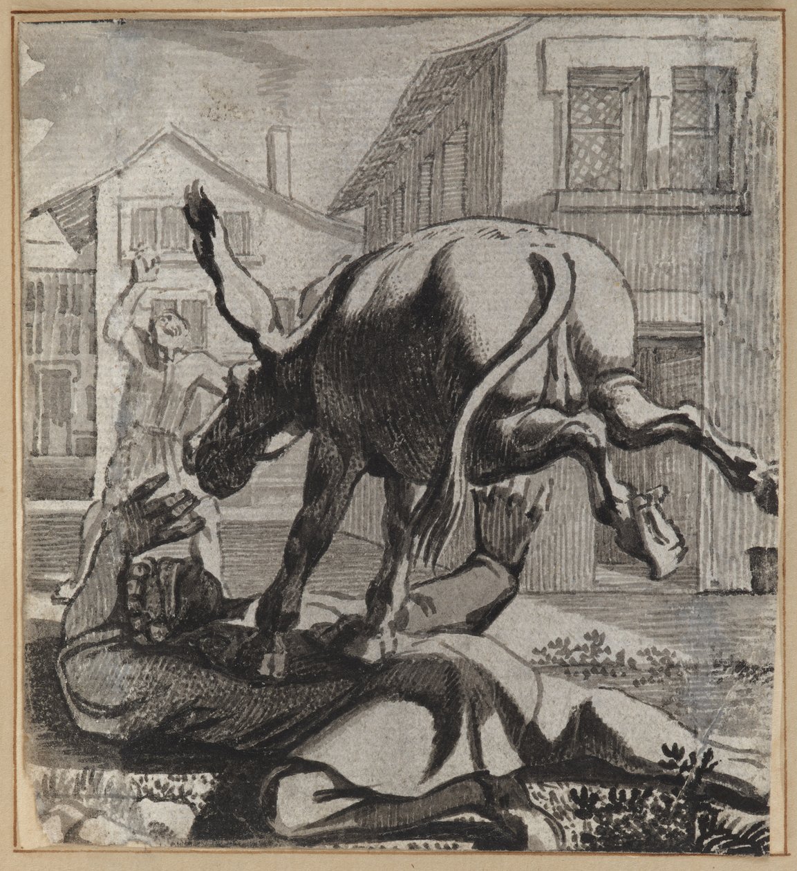 Narren, der praler af sin Bossiness af Wilhelm Stettler