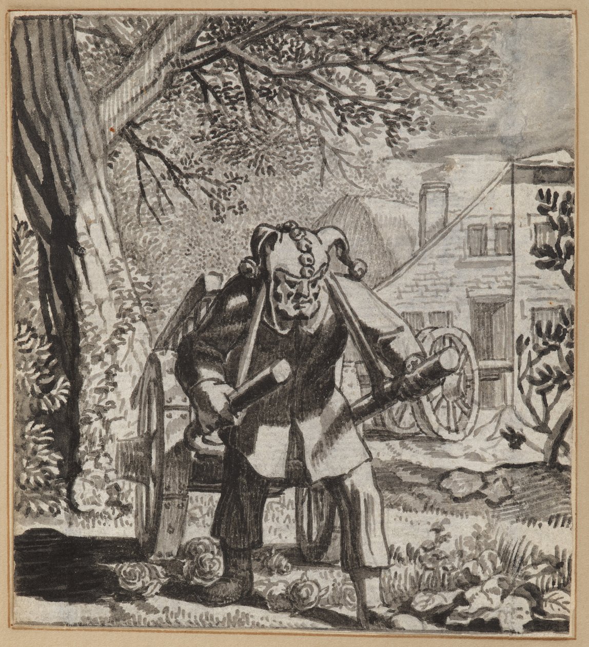 Narren, der stoler for meget på sine kræfter af Wilhelm Stettler
