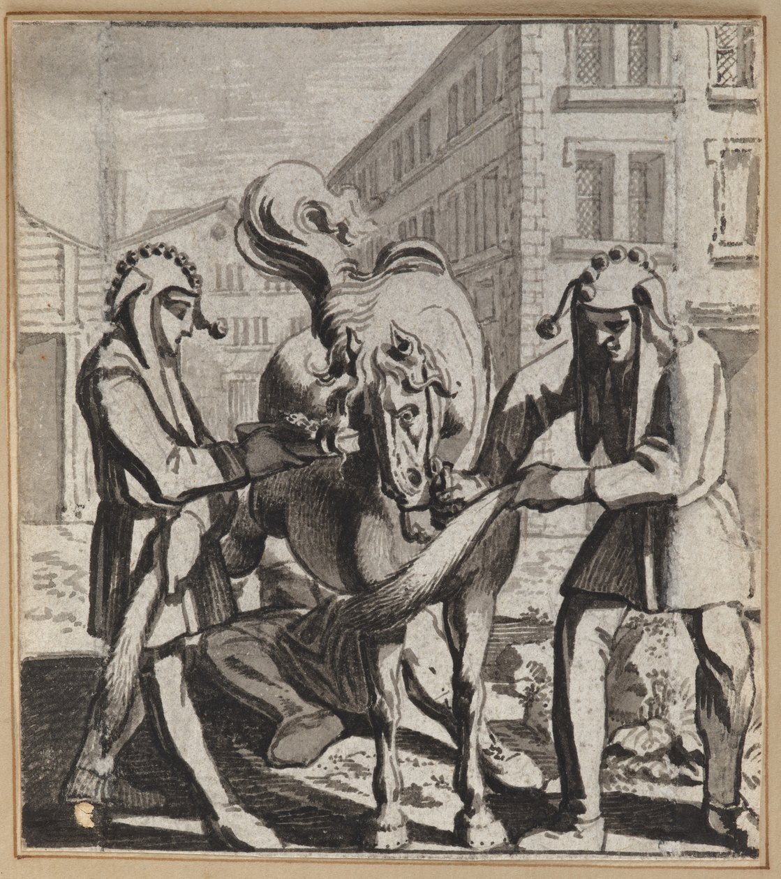 Rævehale-narren af Wilhelm Stettler