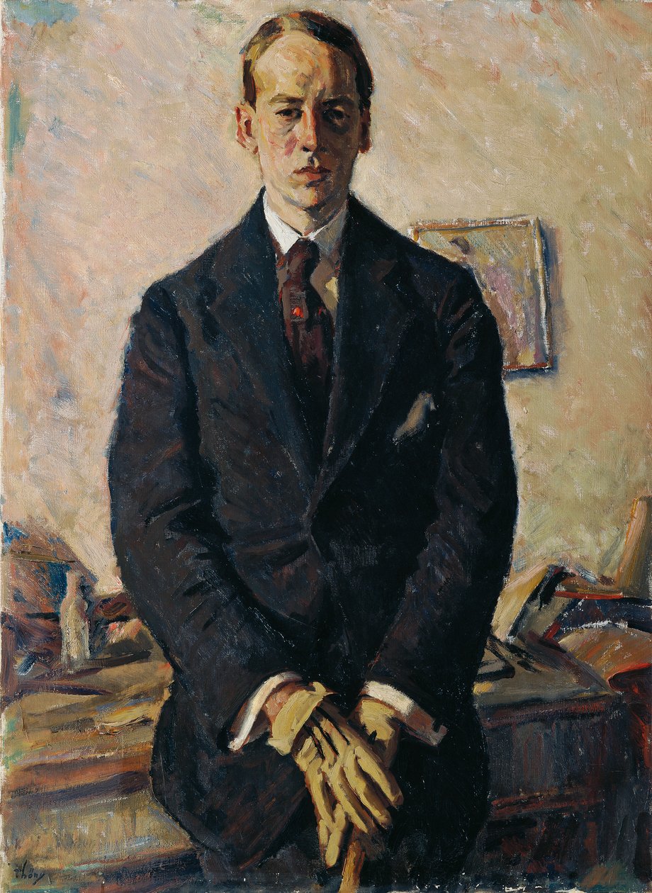 Maleren Julius Fehr af Wilhelm Thöny
