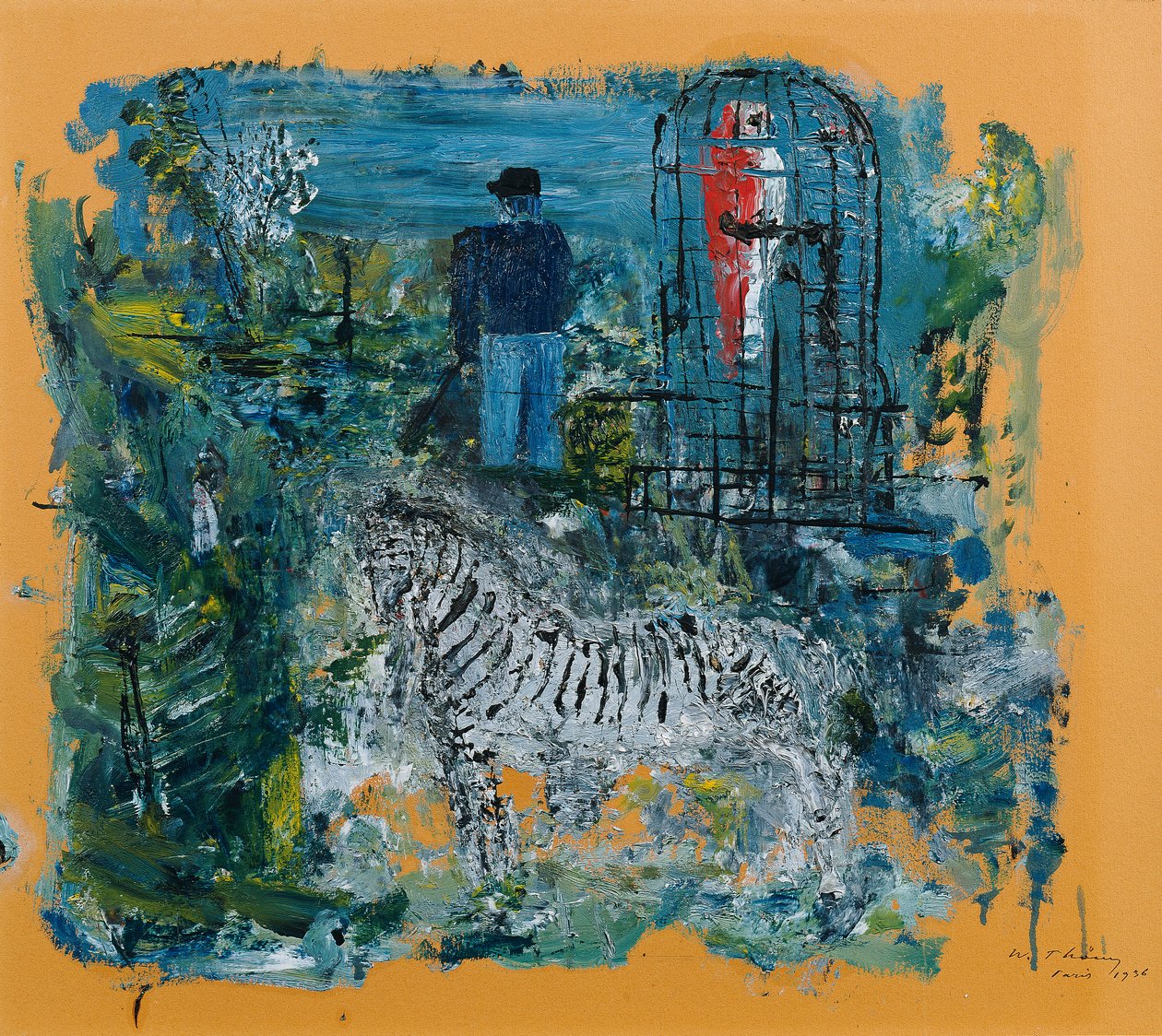 Jardin des Plantes i Paris af Wilhelm Thöny