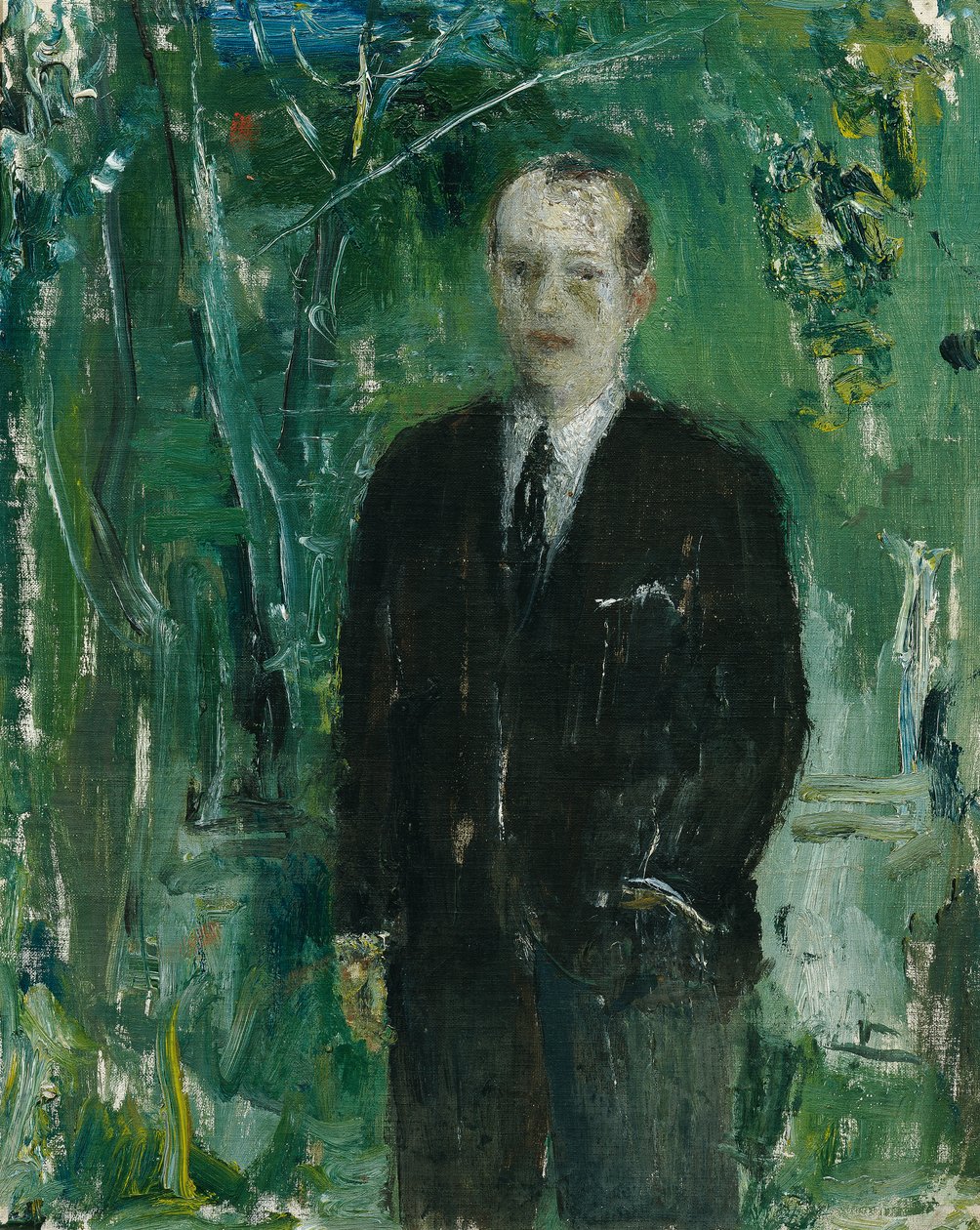 selvportræt af Wilhelm Thöny