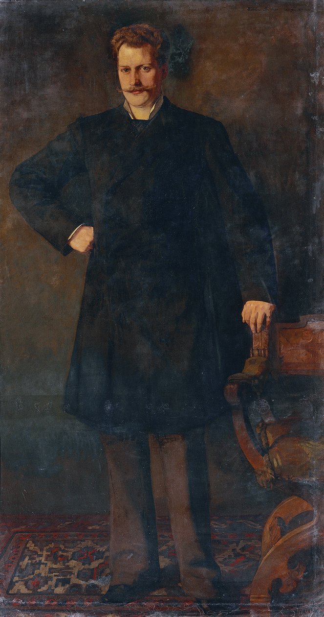 Kammersängeren Theodor Reichmann af Wilhelm Trübner