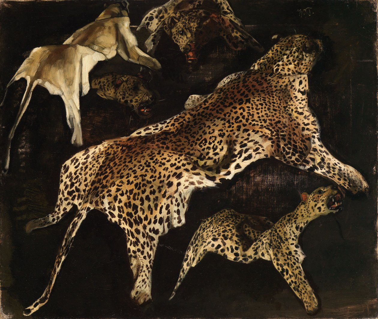 Leopardskind af Wilhelm Trübner