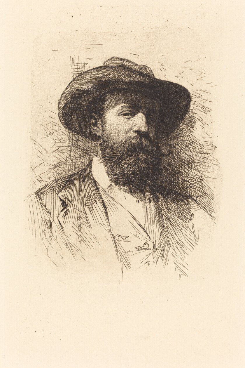 Selvportræt af Wilhelm Unger