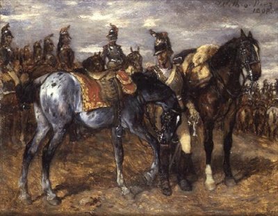 Kavaleri på Parade af Wilhelm Von Diez