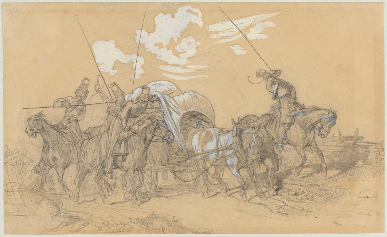 Razziaen af Wilhelm Von Diez