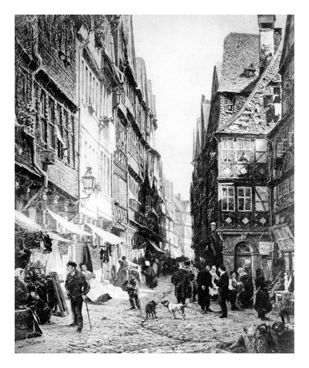Ghettoen i Frankfurt af Wilhelm von Hanno