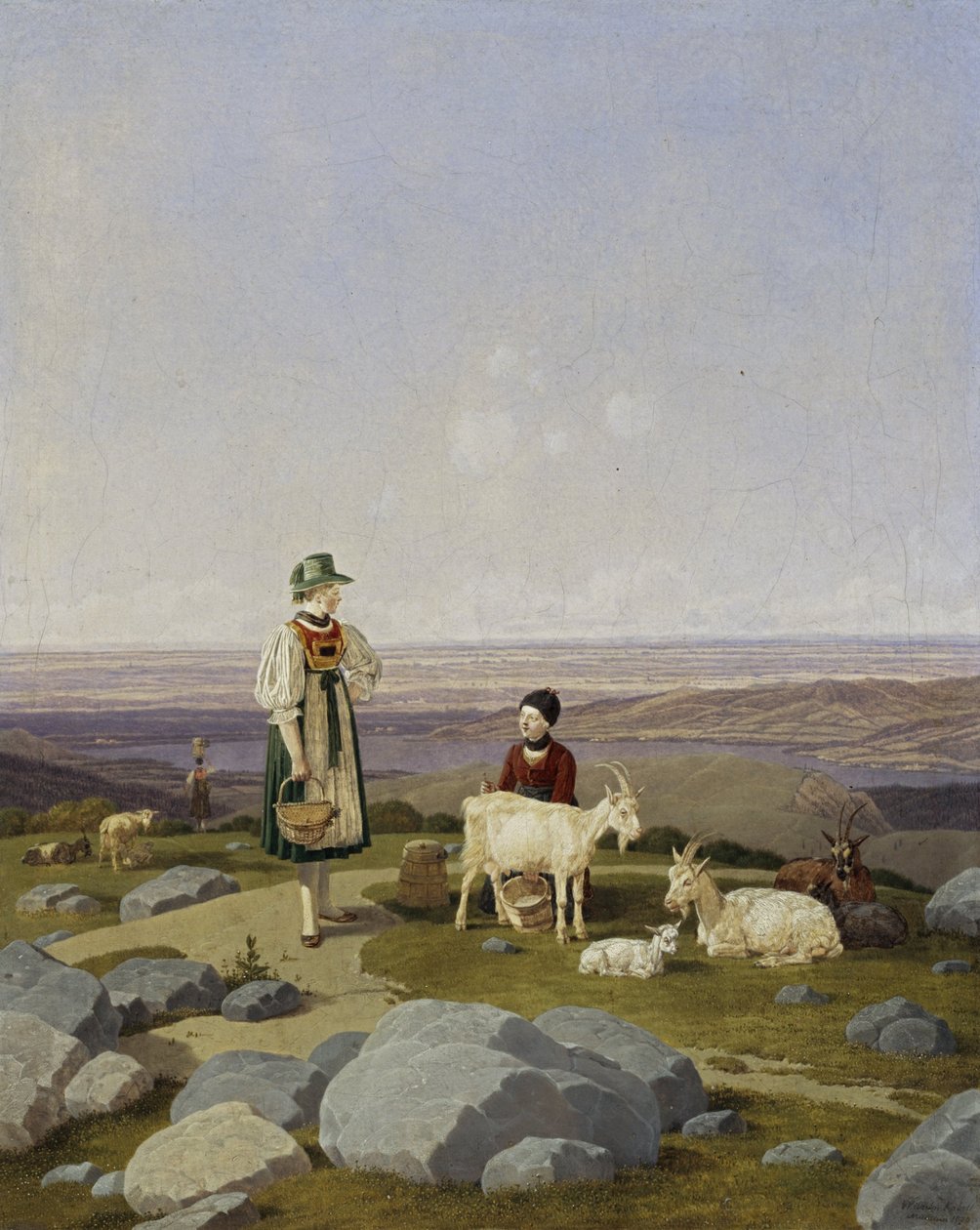På Gaisalm af Wilhelm von Kobell
