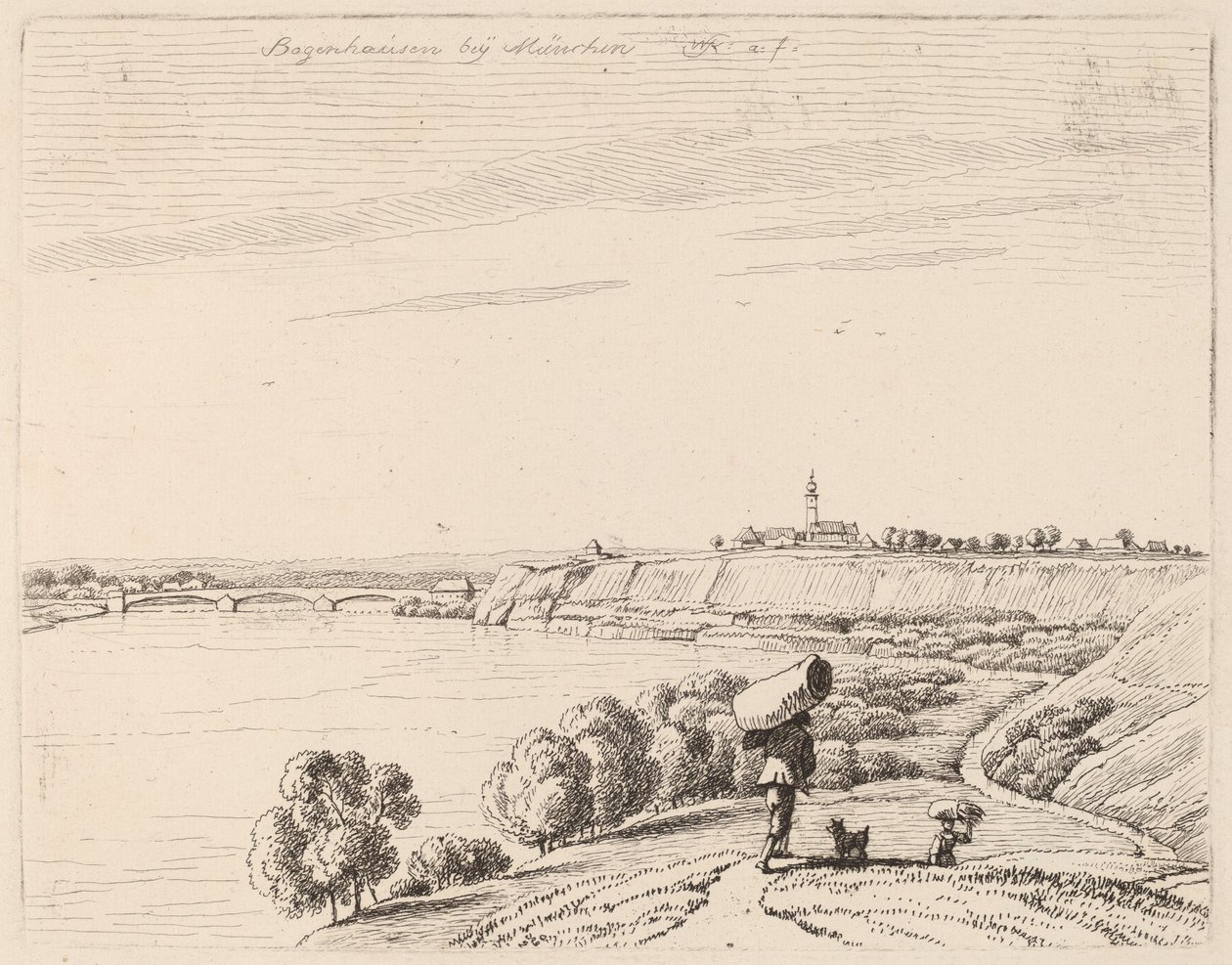 Bogenhausen af Wilhelm von Kobell