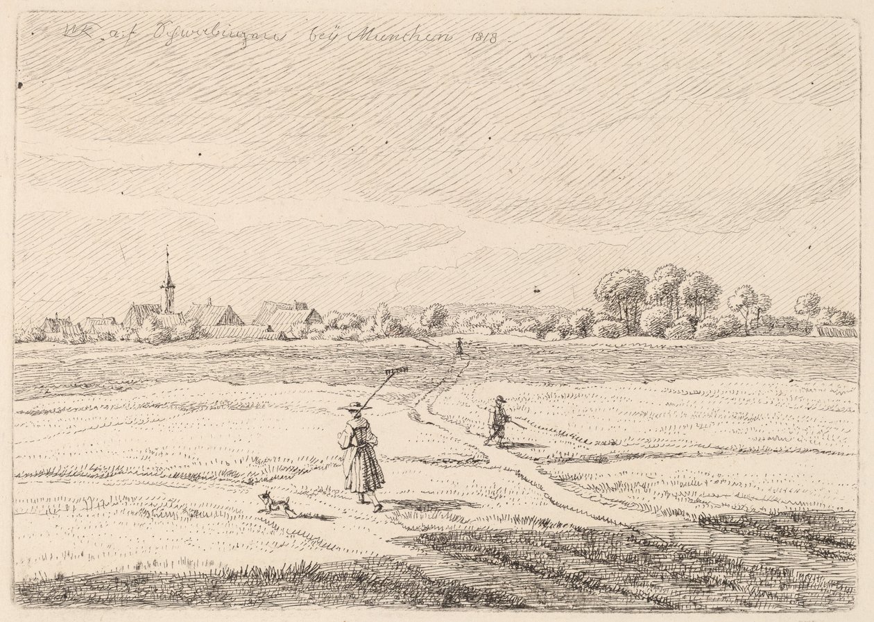 Schwabing af Wilhelm von Kobell