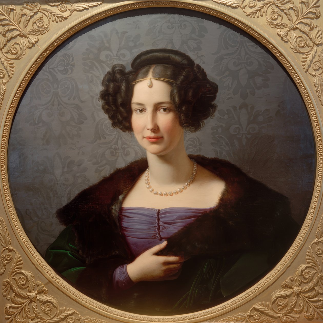 Wilhelmine Luise Prinsesse af Preussen af Friedrich Wilhelm von Schadow
