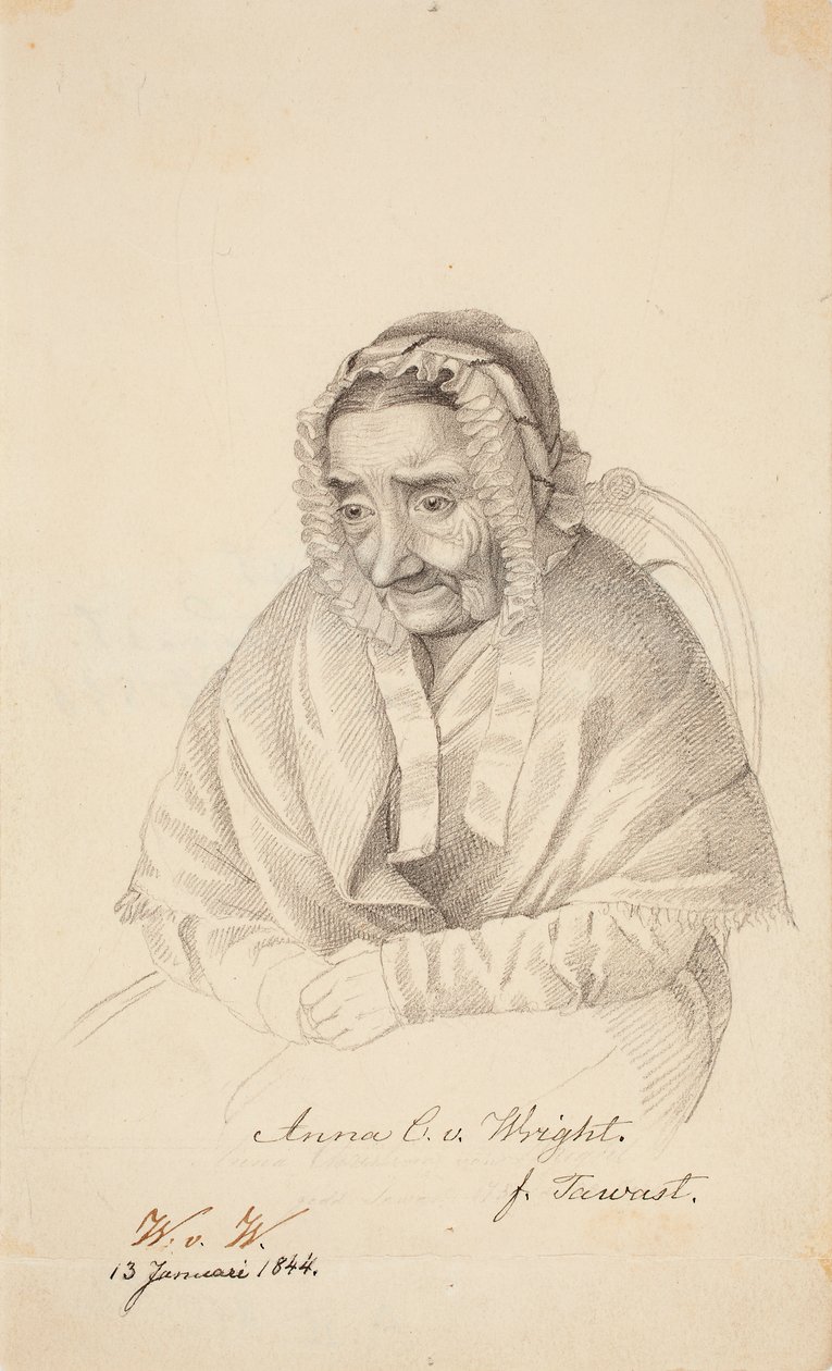 Anna Christina von Wright, kunstnerens bedstemor af Wilhelm von Wright