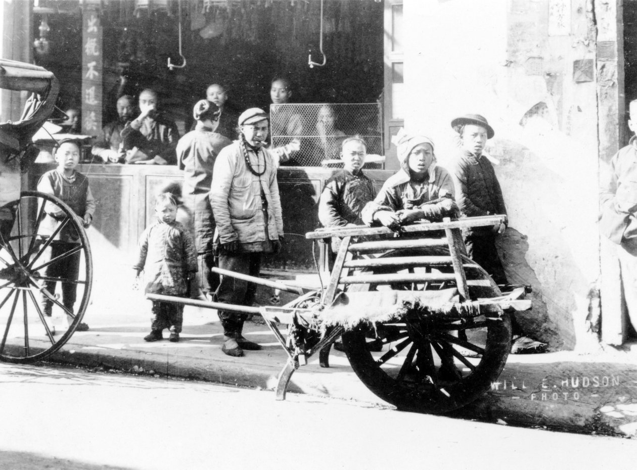 A Trillebør, Kina, ca. 1905-7 (bw-foto) af Will E. Hudson