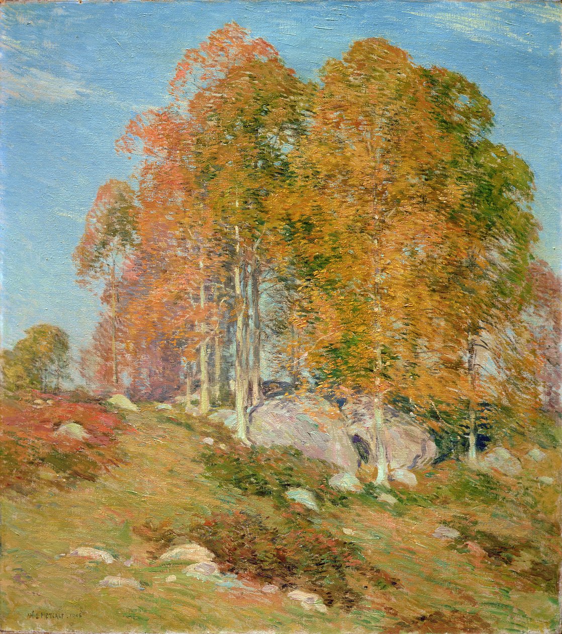 Begyndelsen af oktober 1906 af Willard Leroy Metcalf