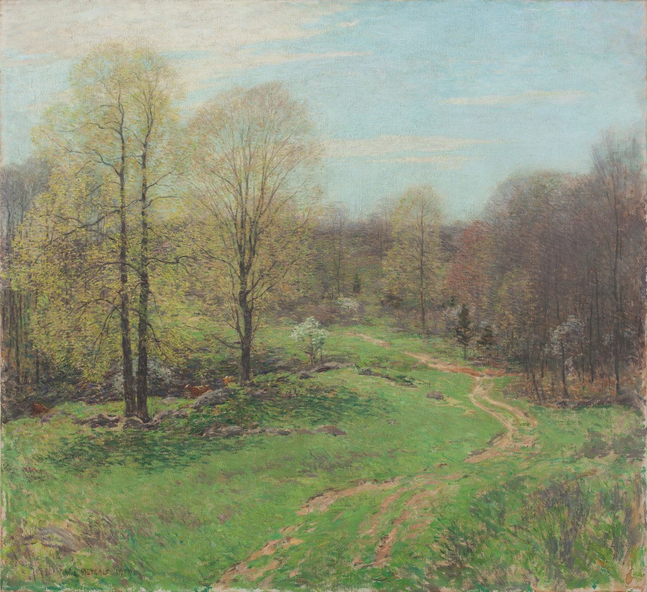 Præludium, 1909 af Willard Leroy Metcalf