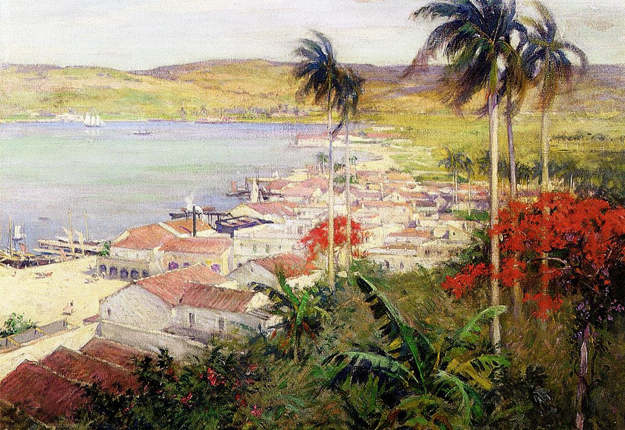 Landgangen, 1904 af Willard Leroy Metcalf