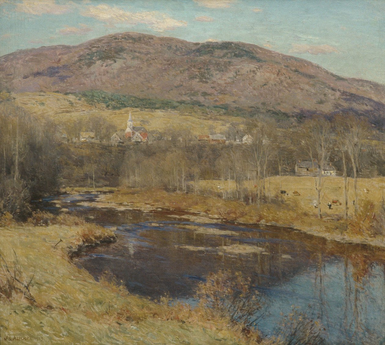 Nordlandet, 1923 af Willard Leroy Metcalf