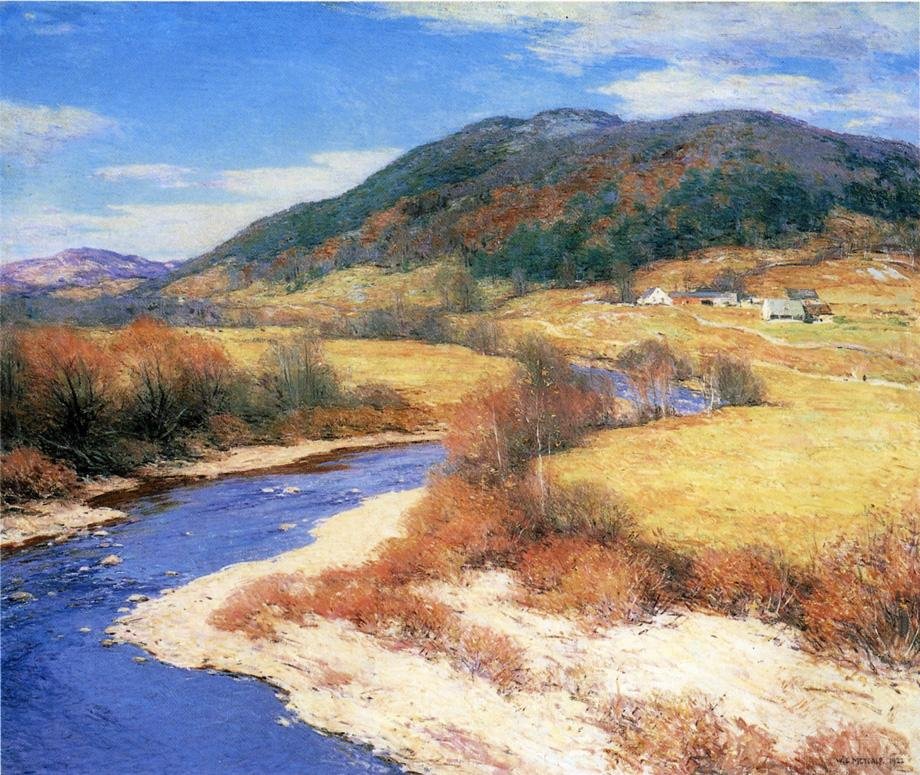 Indian Summer, Vermont af Willard Leroy Metcalf