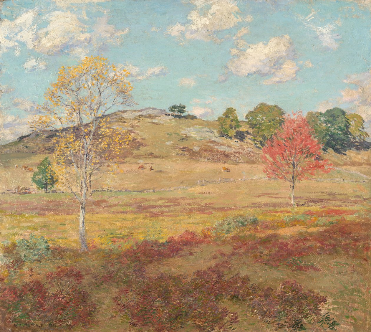 Tidligt efterår af Willard Leroy Metcalf