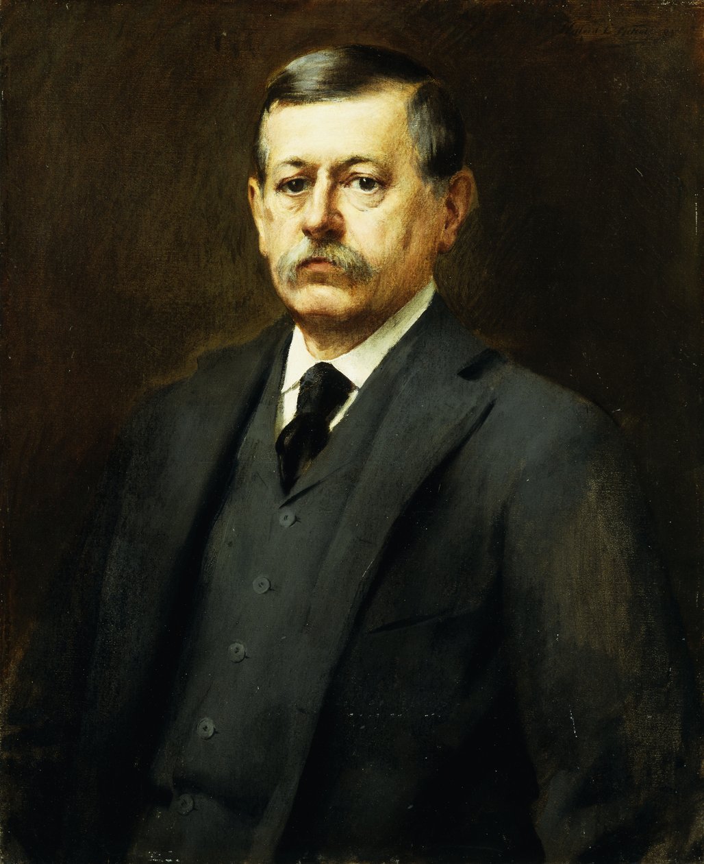 Portræt af Patterson, 1895 af Willard Leroy Metcalf