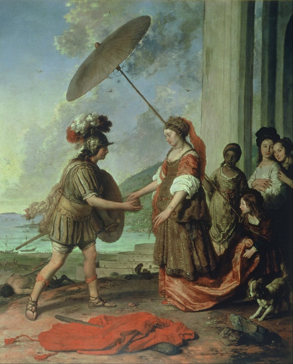 Theseus og Ariadne af Willem Strijcker