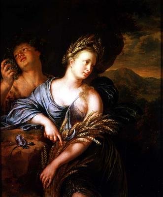 En allegorie om høsten af Willem Van Mieris