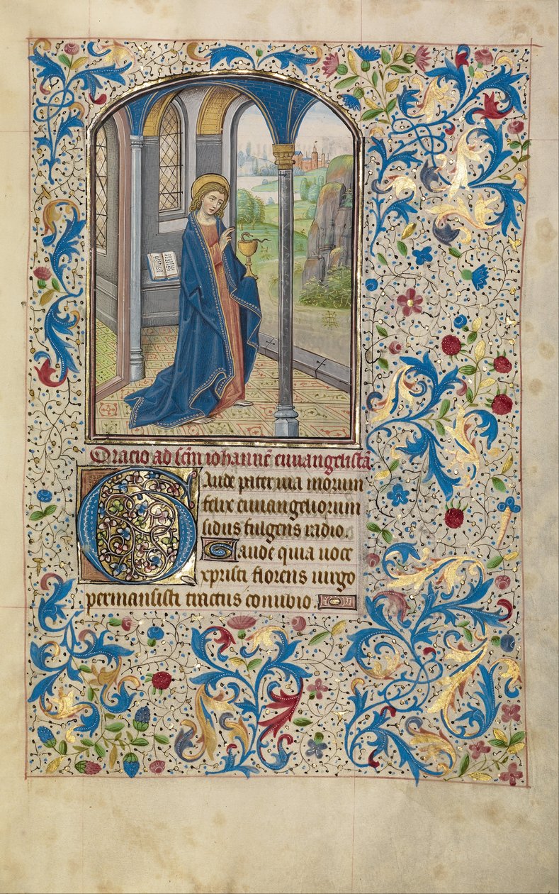 Evangelisten Johannes af Willem Vrelant