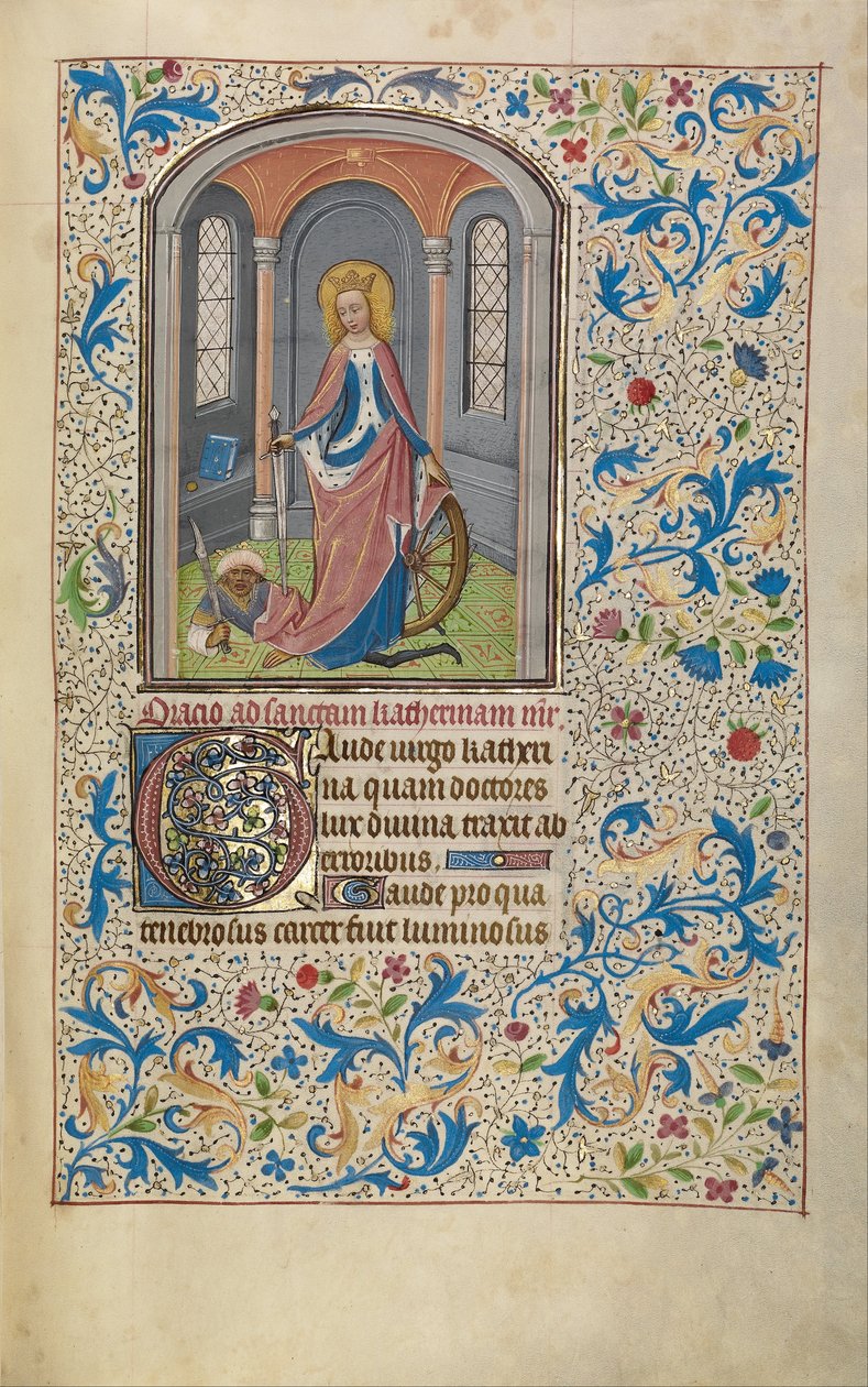 Sankt Catherine af Willem Vrelant