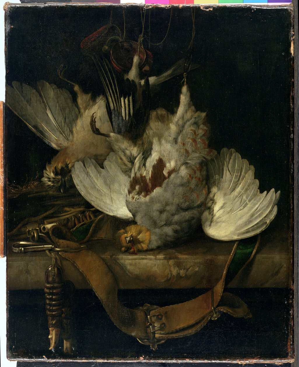 Tasken, 1679 af Willem van Aelst