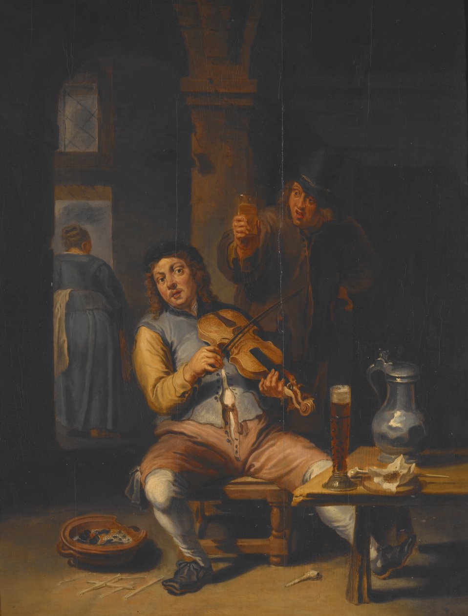The Revelers af Willem van the Elder Herp