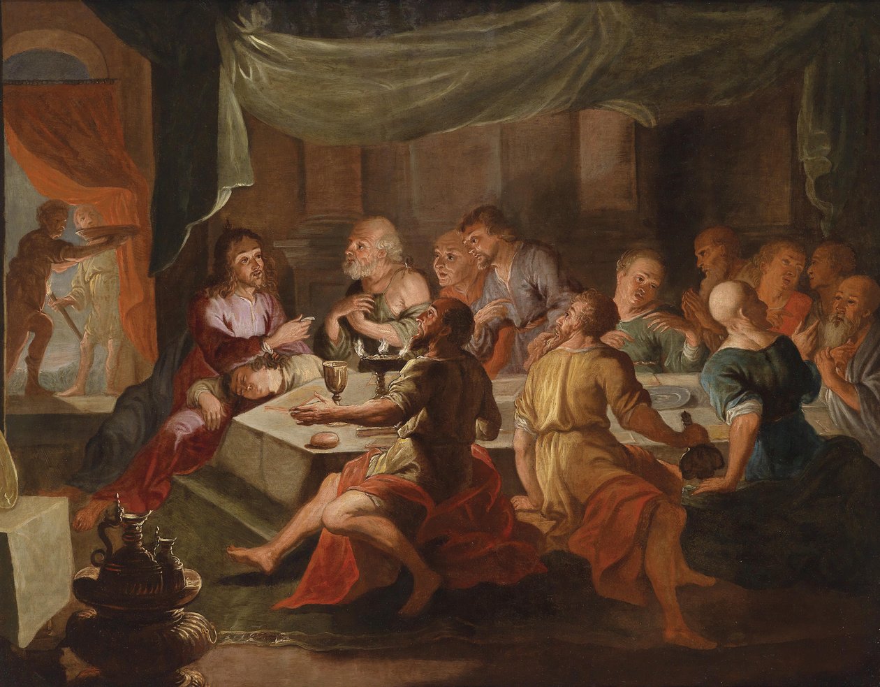 Den sidste nadver af Willem van the Elder Herp