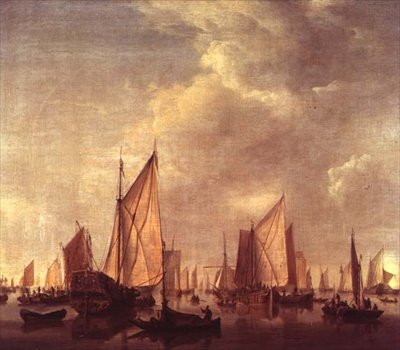 Forsendelse i ro af Willem van de Velde