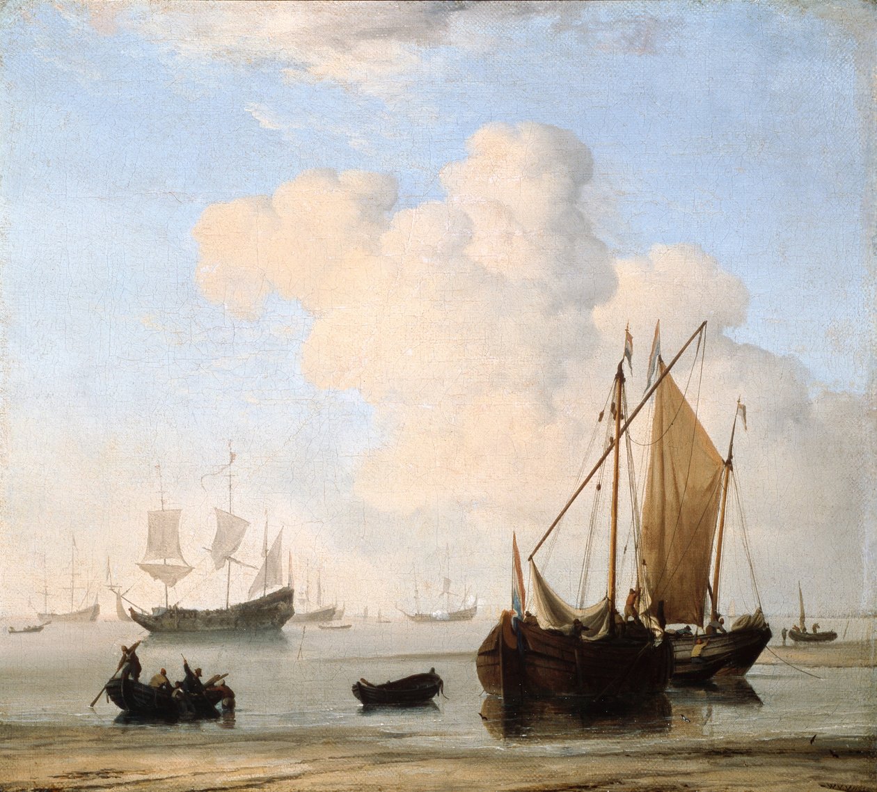 En ro af Willem van de Velde the Younger