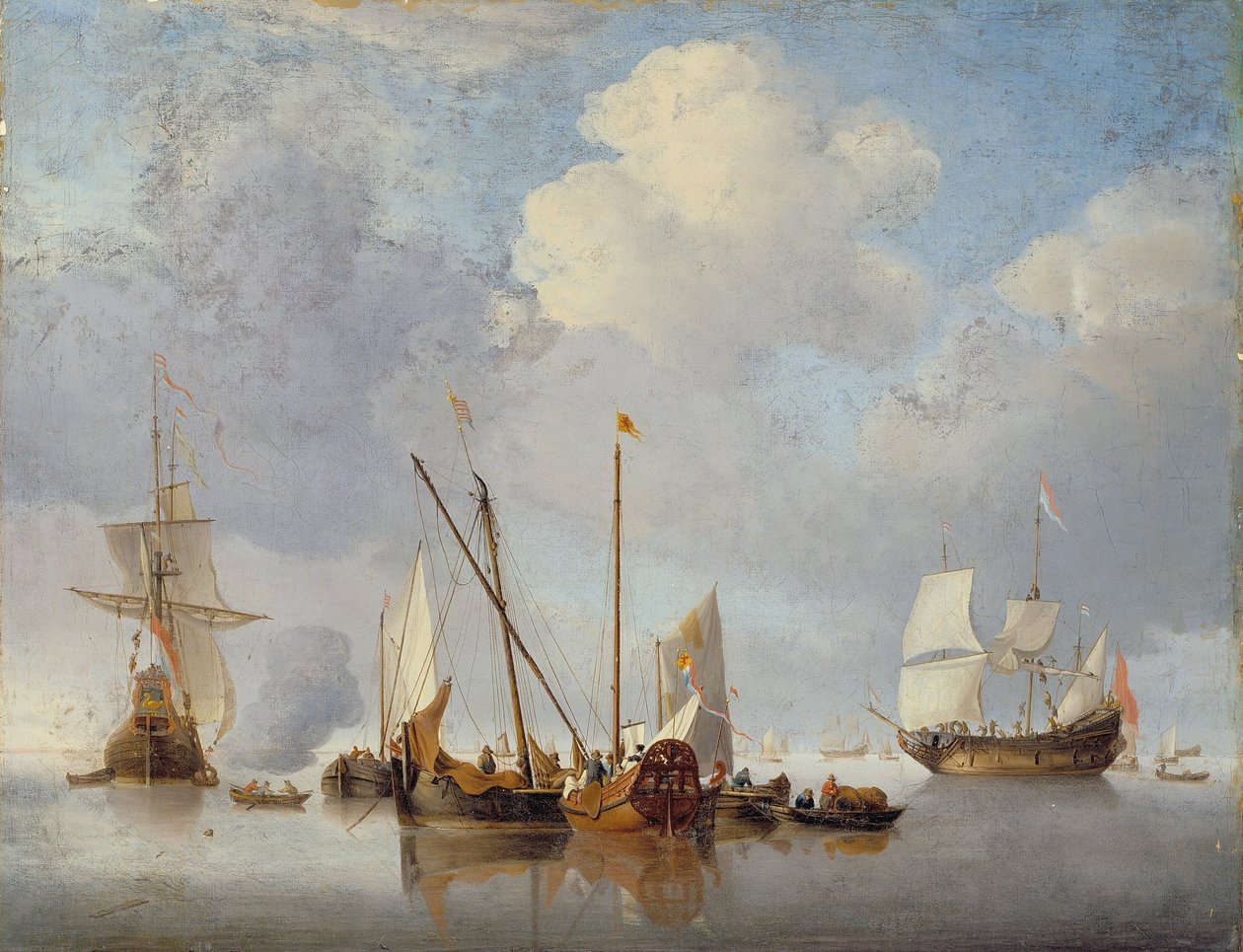 En ro af Willem van de Velde the Younger