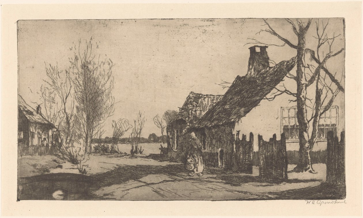 Epe (original titel) af Willem Adrianus Grondhout (signed by artist)