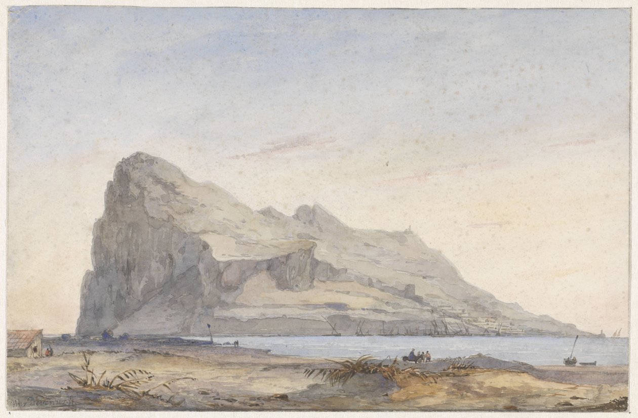 Rots van Gibraltar af Willem Anthonie van Deventer