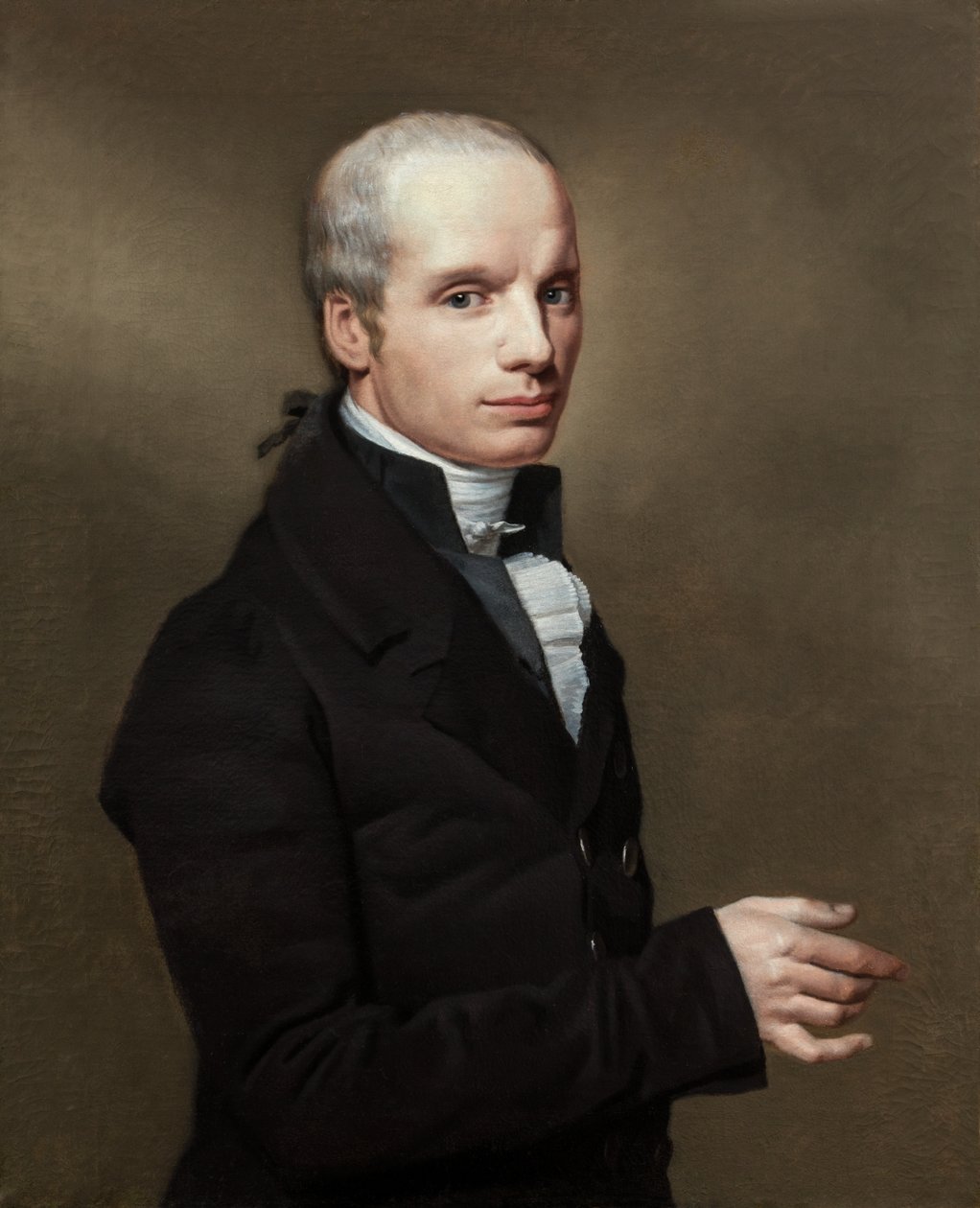 Portræt af Dr. Gooitje Stinstra af Willem Bartel van der Kooi