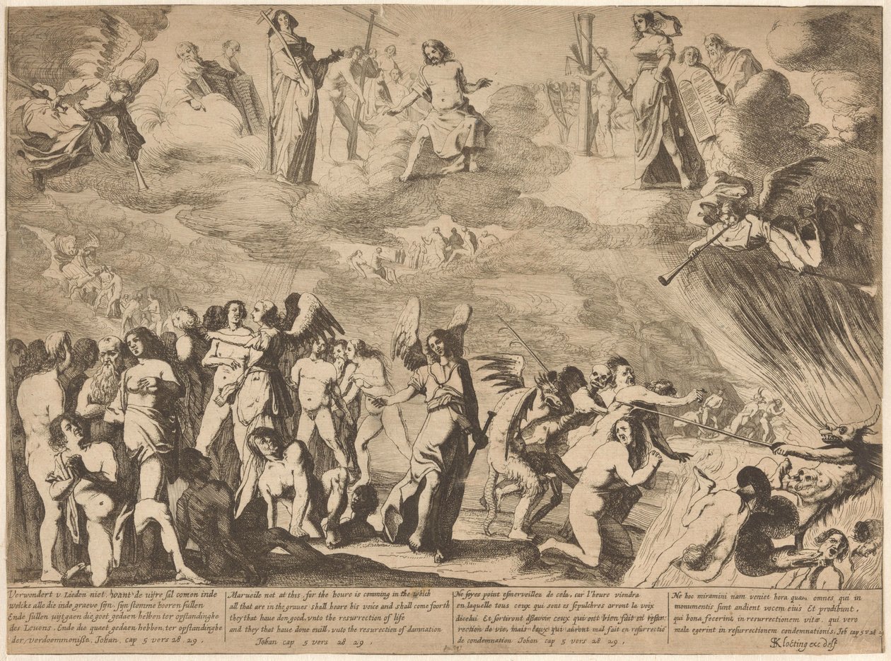 Den endelige dom af Willem Basse (attributed to)