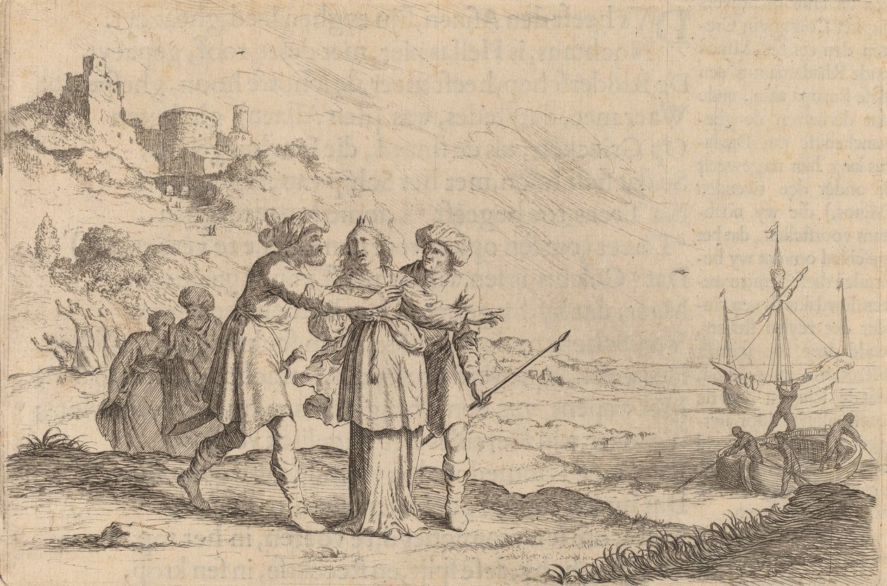 Bortførelsen af Europa, 1634. af Willem Basse