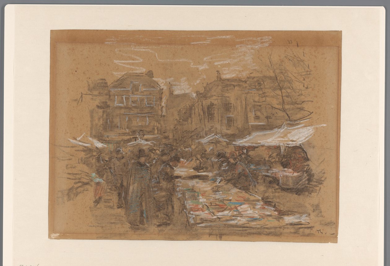 Bogmarked i Haag af Willem Bastiaan Tholen