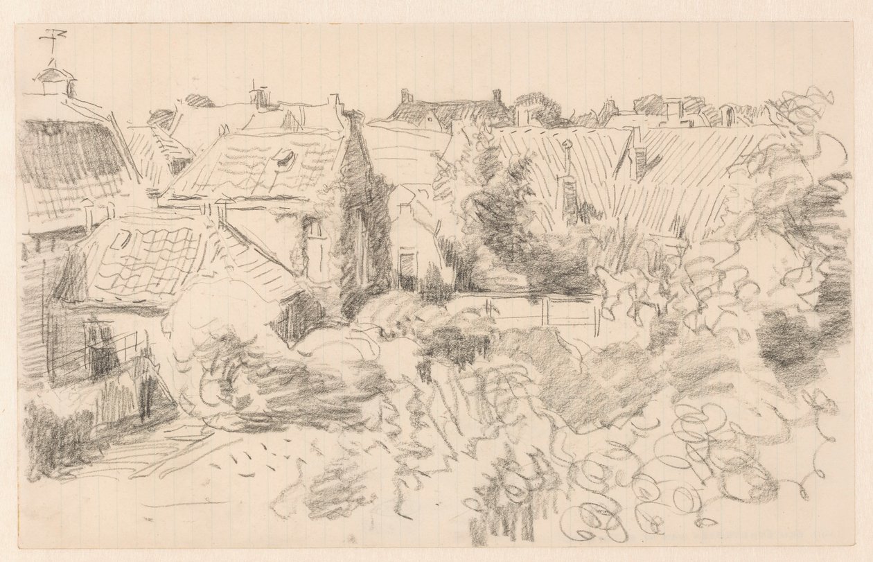 Tage og haver i Enkhuizen af Willem Bastiaan Tholen