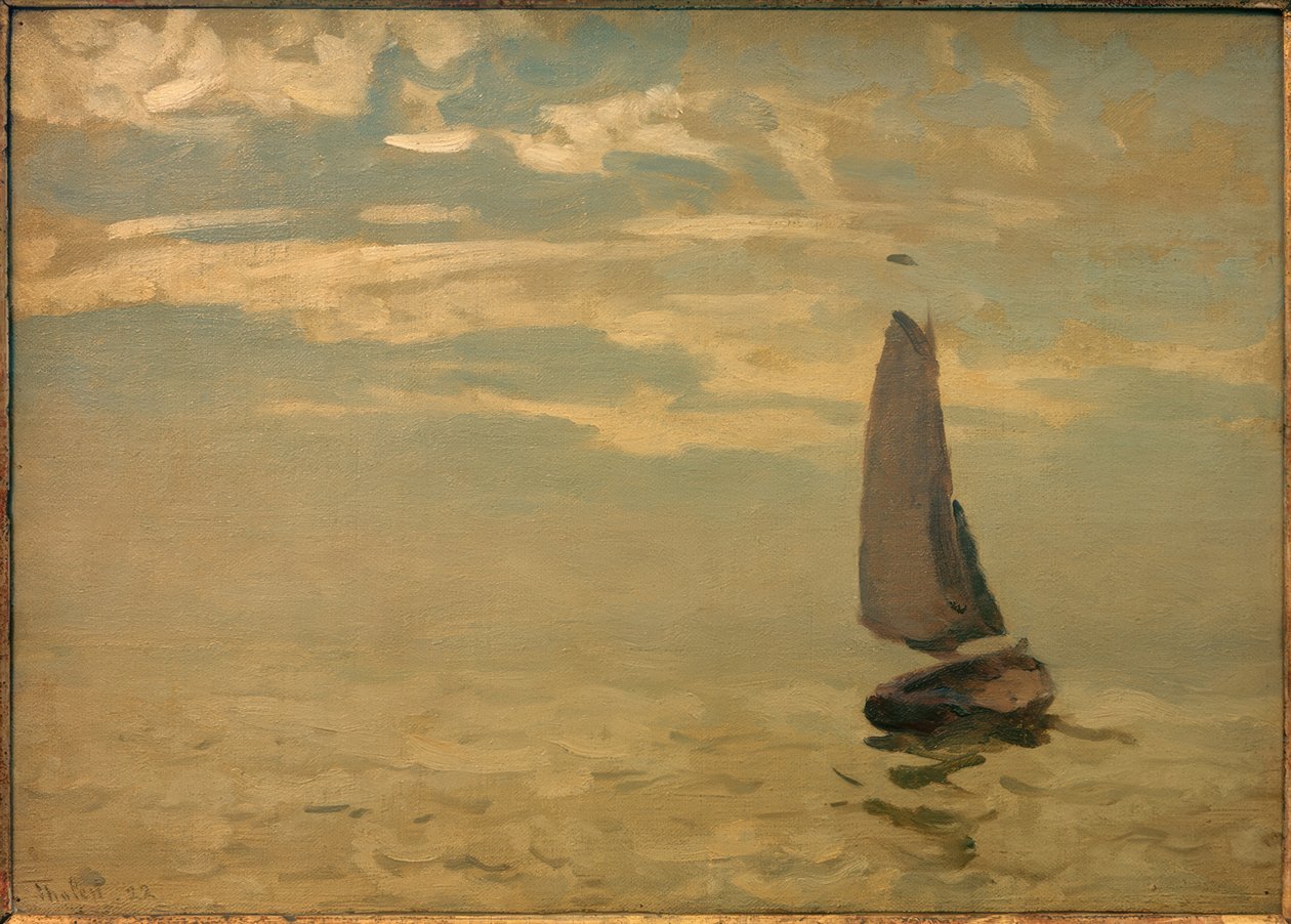 Tidlig morgen, Zuiderzee af Willem Bastiaan Tholen
