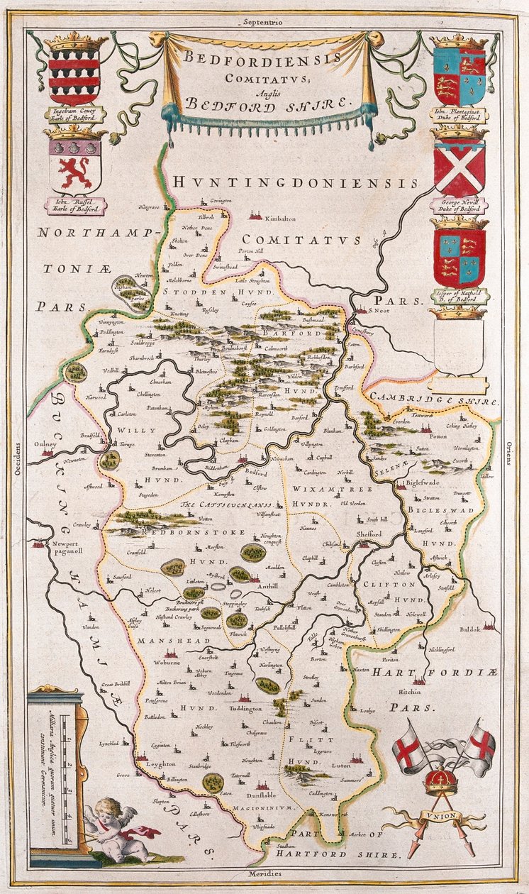 Bedford shire, i 