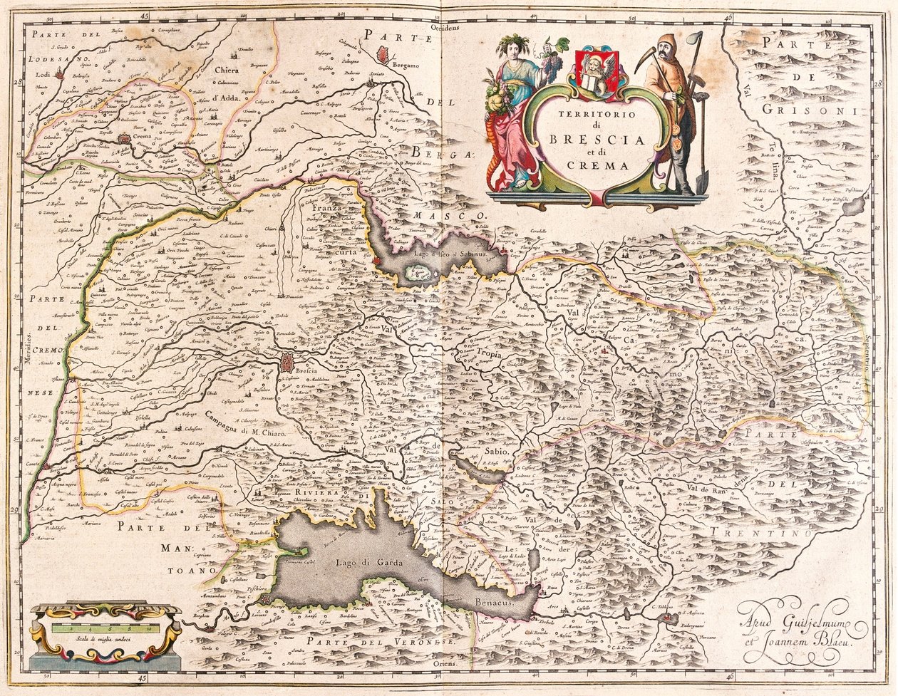 Brescia, Crema, Italien, i 