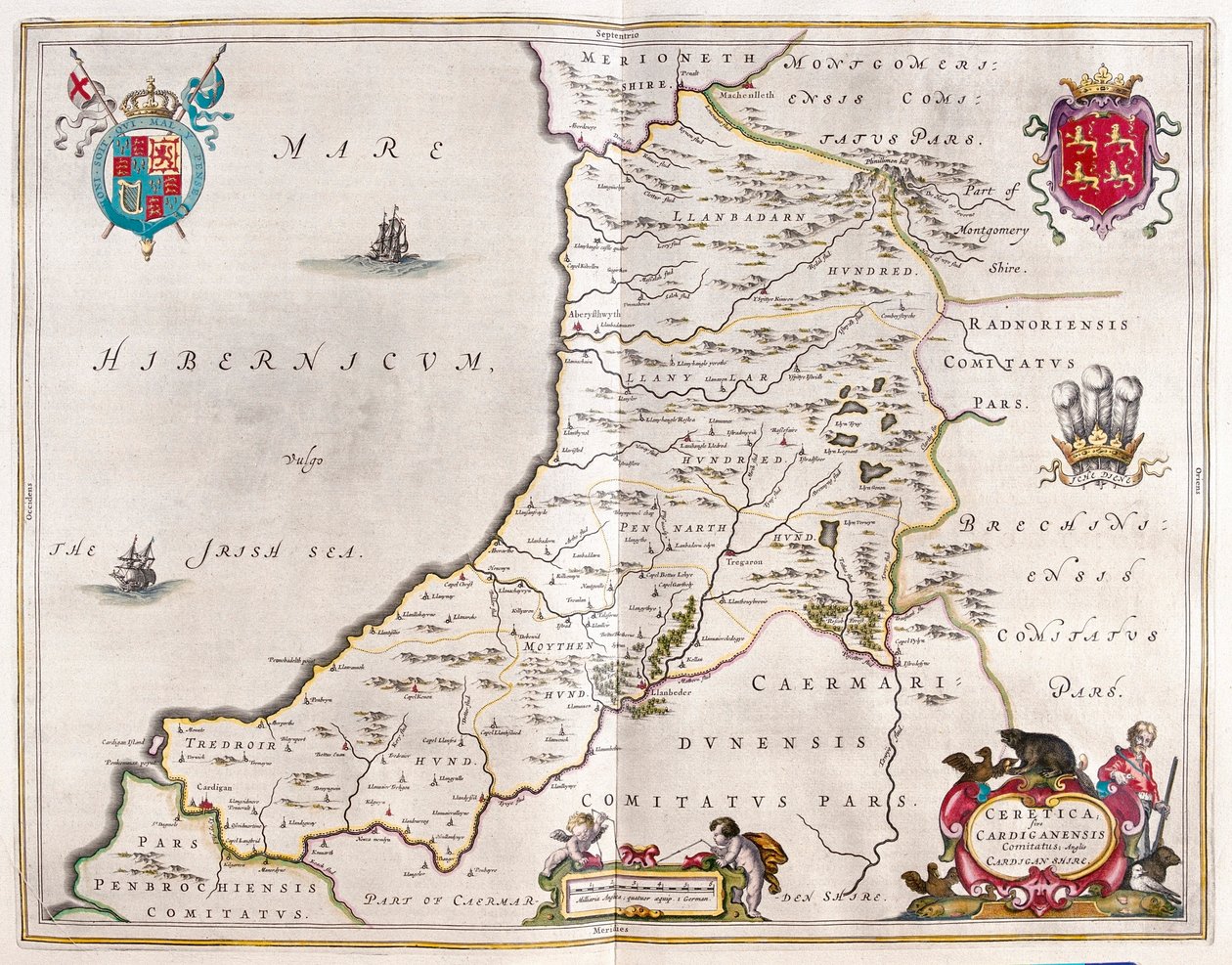 Cardiganshire, i 